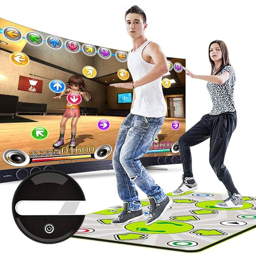 ダンスパッドダブルプレーヤーダンスマットPCテレビイン ー ンスマット 1643 Amazon | ダブルダンスマット、ダンスマシンテレビ